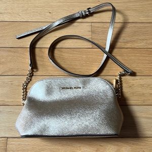 Gold Michael Kors Purse